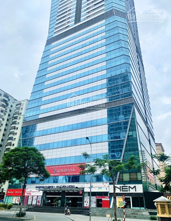 Bql cho thuê vp tòa nhà diamond flower thanh xuân, hà nội dt 300m2 giá thuê 300 nghìn /m2/th