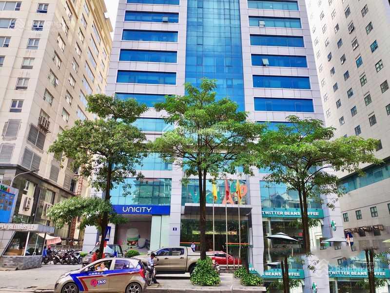 Văn phòng cho thuê toà việt á  duy tân, cầu giấy dt 300m2 chỉ 250 ngh/m2/th