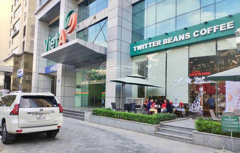 Văn phòng cho thuê toà việt á  duy tân, cầu giấy dt 300m2 chỉ 250 ngh/m2/th