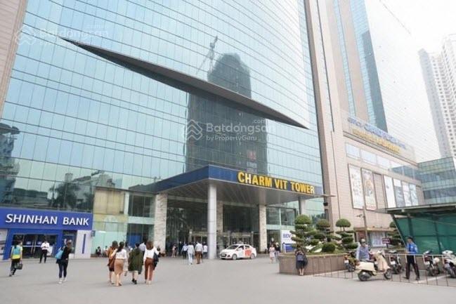 Cho thuê văn phòng 110m2 tòa charmvit, 117 trần duy hưng, cầu giấy, hà nội. 0971 252 ***