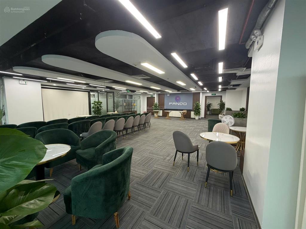 Bql cho thuê văn phòng tòa tnr  nguyễn chí thanh, dt 300m2 sẵn nội thất có thể sử dụng luôn