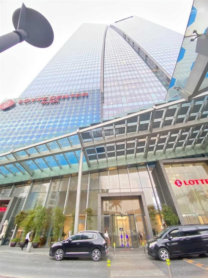 Cho thuê văn phòng tòa lotte center hanoi 54 liễu giai, ba đình dt 368m2 cắt theo yêu cầu
