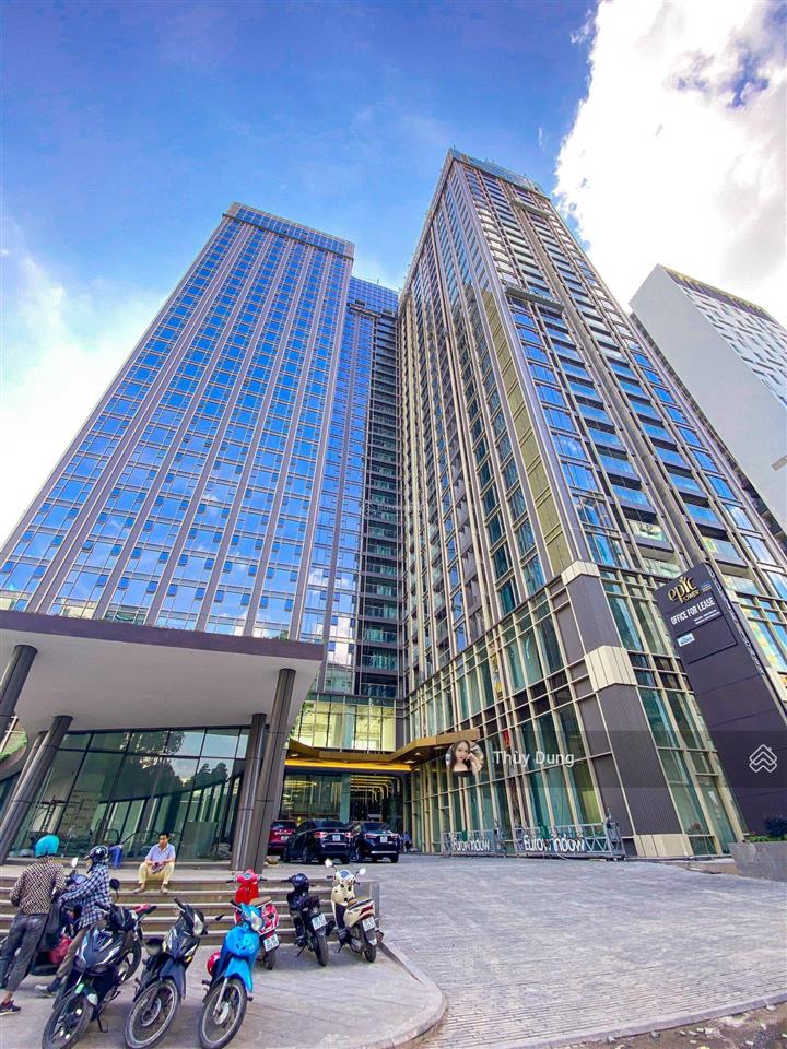 Cho thuê văn phòng hạng a epic tower 19 duy tân, dt 500m2 cắt nhỏ từ 100m2. giá 490 nghìn/m2/th