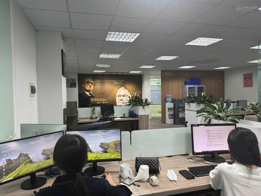 Bql cho thuê văn phòng ttc, duy tân, cầu giấy. dt 500m2 cắt nhỏ giá chỉ 250 nghìn/m2/th
