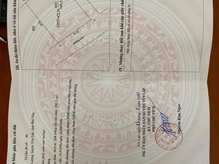 Bán gấp lô đất 345m lô góc  xã mỹ lương  yên lập phú thọ, giá rẻ lợn chết nhanh siêu rẻ