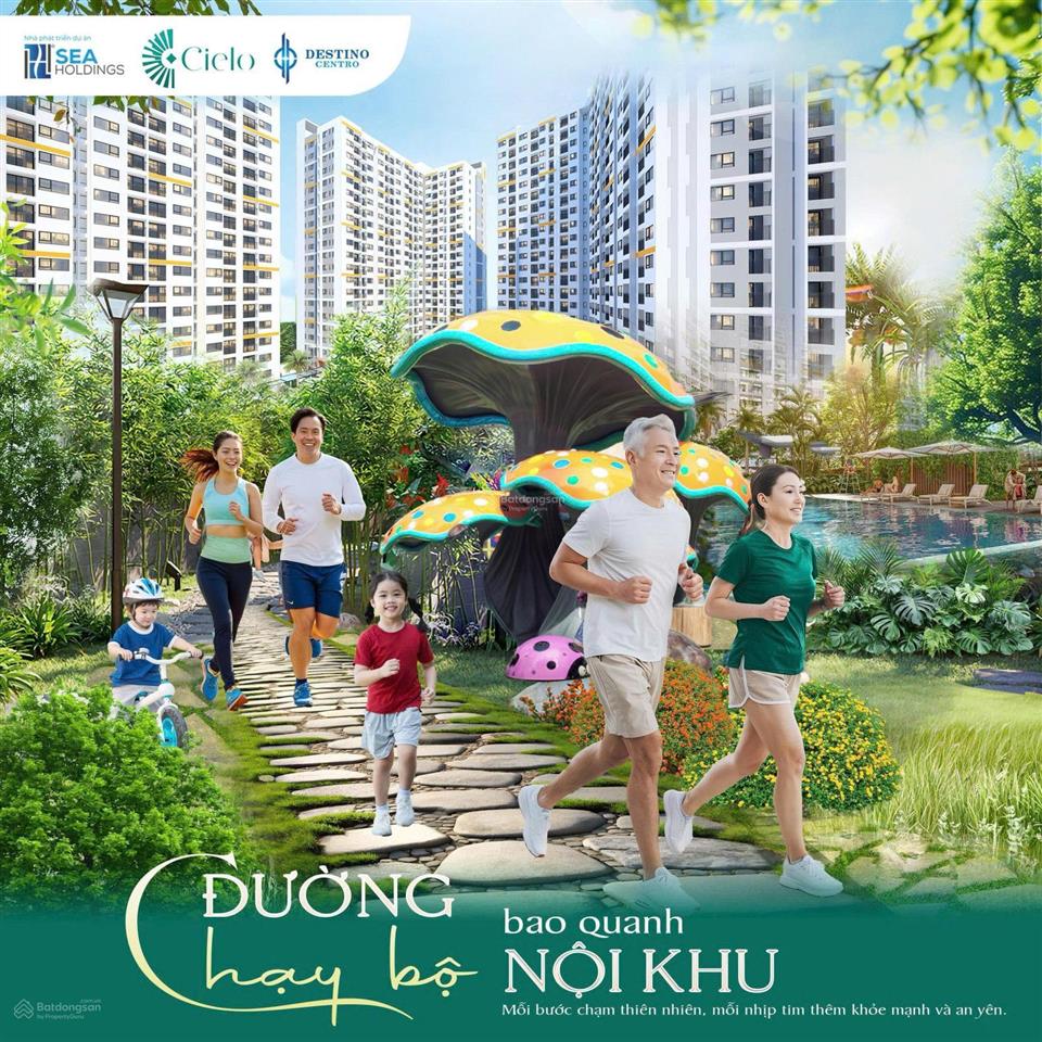 Căn hộ destino centro căn góc 2pn+2wc (1tỷ350)thanh toán 350tr nhận nhà sở hữu lâu dài view nội khu