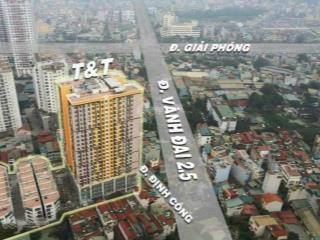 Chính chủ cần bán căn 2pn, 1wc. diện tích 57,2m chung cư t&t 120 định công, hoàng mai