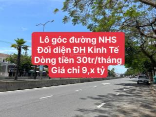 Siêu phẩm mặt tiền ngũ hành sơn vừa ở vừa có dòng tiền đối diện trường đh kinh tế. giá tốt nhất kv