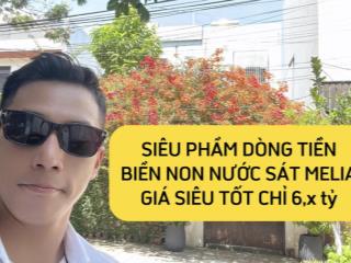 Siêu phẩm dòng tiền biển non nước đối diện melia giá siêu tốt chỉ 6,x tỷ