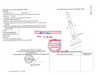 Chính chủ bán lô mặt tiền đường nhựa liên tỉnh. 243m2 sổ sẵn, có thổ cư, dân đông gần kcn minh hưng