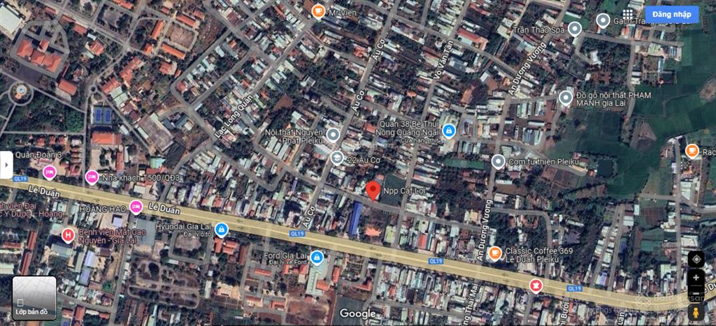 Bán nhà 18/7 âu cơ, tổ 4, phường thắng lợi, thành phố pleiku, gia lai. dt 27,5x50m. giá 6,7 tỷ