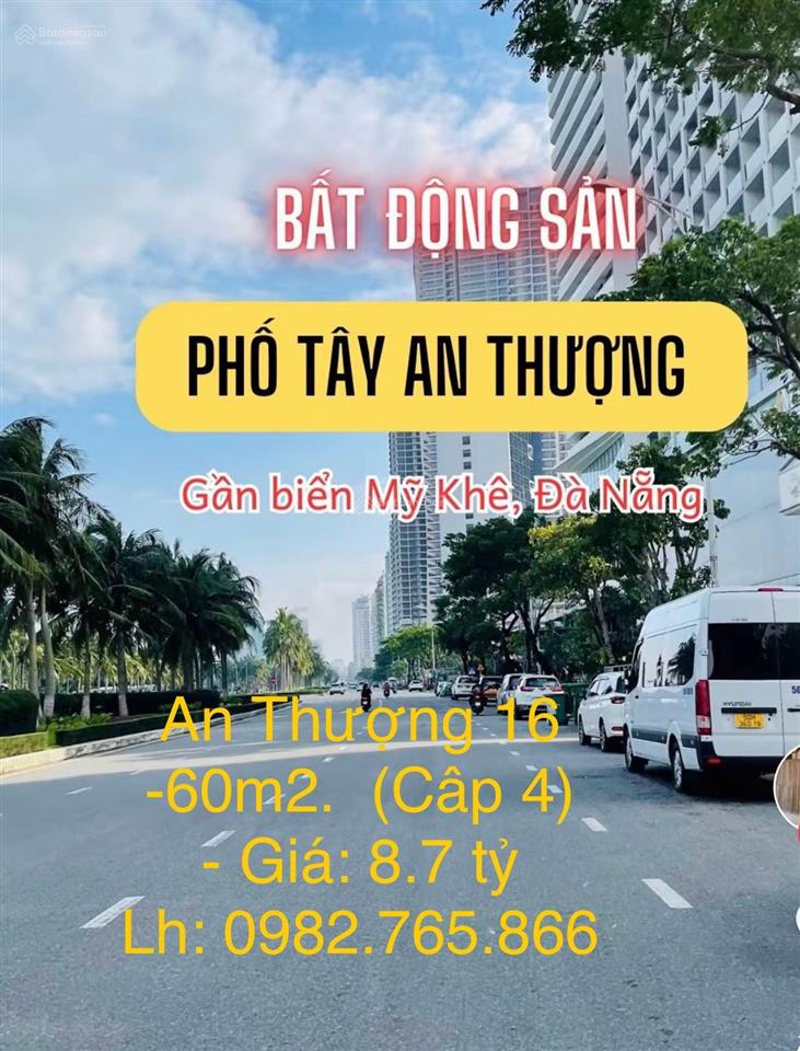 Chính chủ gửi bán.mt an thượng 16vị trí trung tâm chỉ 8.x tỷ. 0982 765 ***