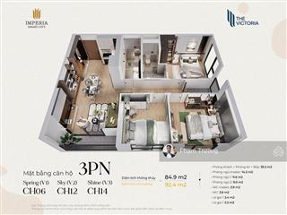 Bán cc the victoria căn góc 3pn hướng ban công đông nam thoáng mát giá chỉ 7,2 tỷ