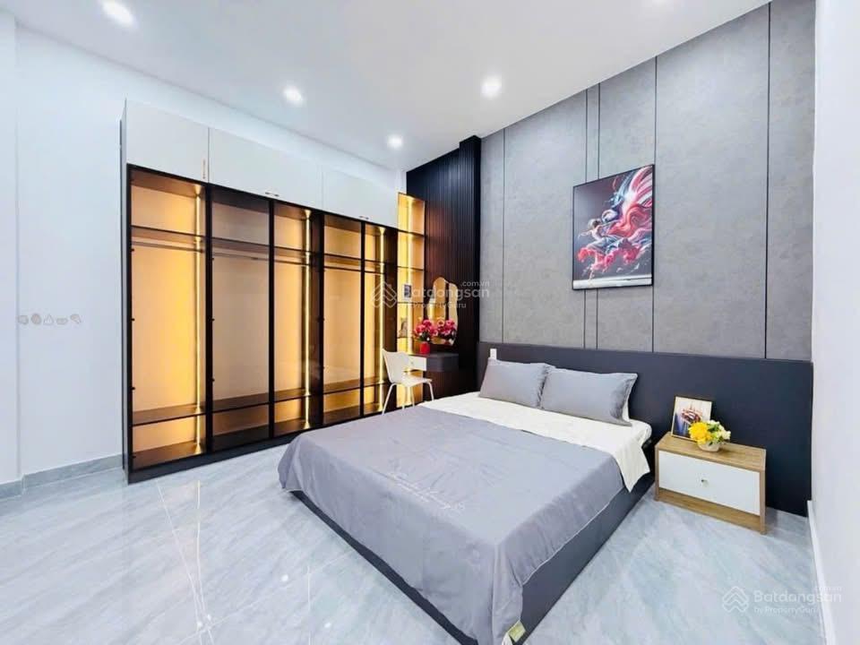Cực rẻ! bán nhà đẹp chu văn an 50m² 4 tầng 5pn hẻm xe hơi sát mt  full nội thất
