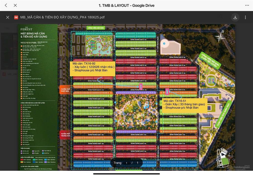 Pkd cập nhật shophouse trung  nhật vinhomes green city, vốn đầu tư 650triệu, bank 85%, lãi suất 0%