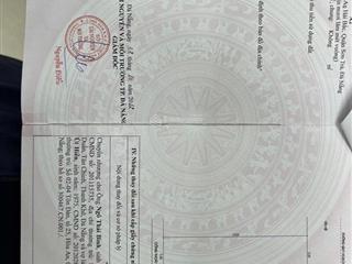 Cần bán lô giá tốt đường đông kinh nghĩa thục s 95m2 ( giá 11,5 tỷ)