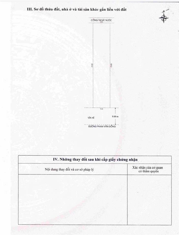 Cần bán lô đất đường phạm văn đồng, giá tốt nhất khu vực s 125m2 (giá 30 tỷ)