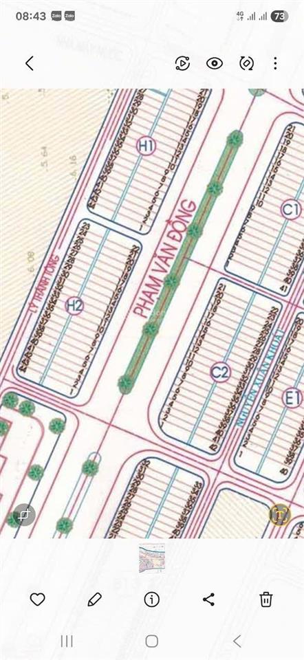 Cần bán lô đất đường phạm văn đồng, giá tốt nhất khu vực s 125m2 (giá 30 tỷ)