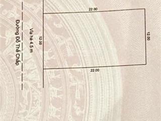 Cần bán lô đất biệt thự hiếm có đường đỗ thế chấp, cách biển 100m 264m2, (42,2 tỉ )