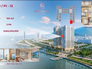 Căn góc hoa hậu 3pn siêu hiếm view trực diện sông hàn, ngắm pháo hoa cực đỉnh tại ban công nhà mình