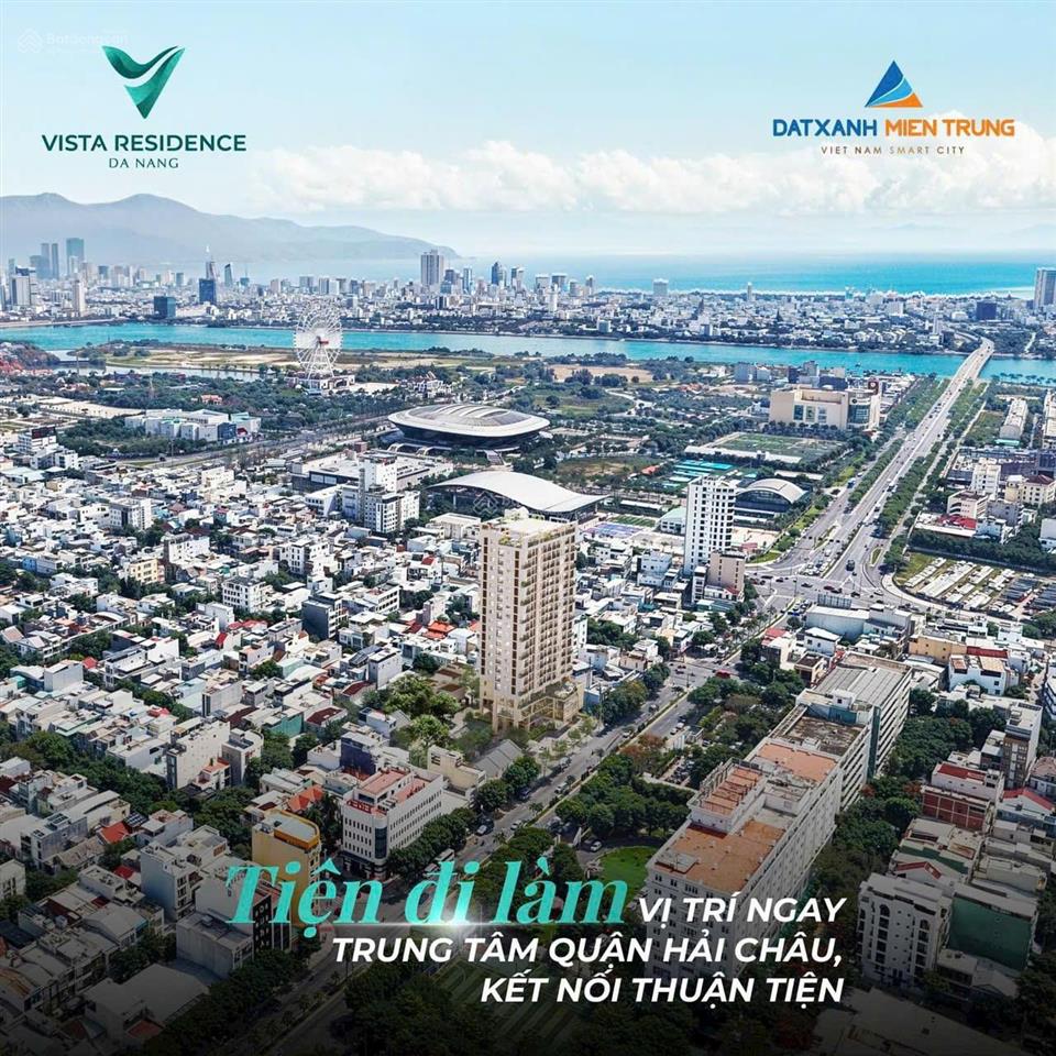 Căn hộ trung tâm quận hải châu, giá tốt để sở hữu! view pháo hoa cực đẹp,dt cho thuê 25 triệu/tháng