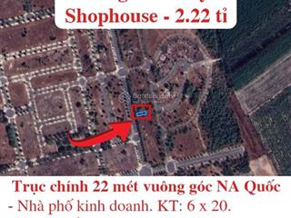 Nền shophouse ngay ttđt mới nhơn trạch trục chính đường 22 mét vuông góc nguyễn ái quốc giá đầu tư!