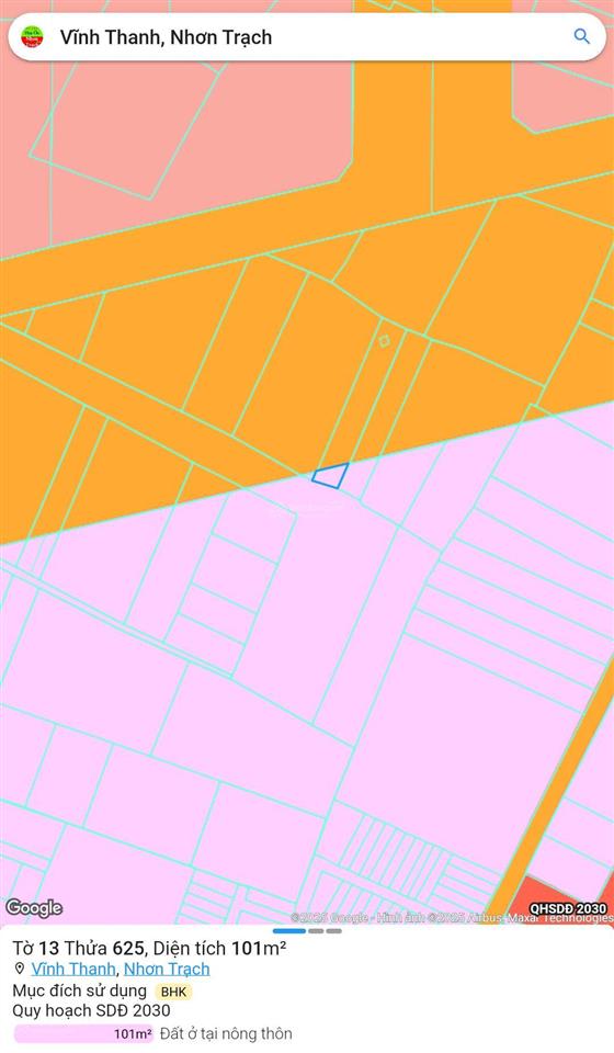 101m2 mặt tiền đường nguyễn ái quốc nối thẳng cổng sân bay long thành