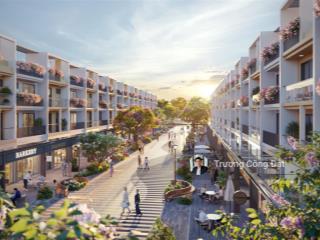 Nhà phố thương mại mặt tiền 18m river park | la home  chiết khấu mở bán 12%