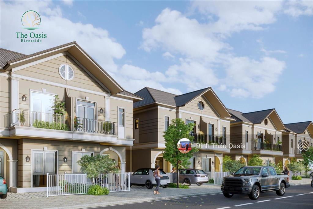 Lần đầu tiên xuất hiện biệt thự ven sông giá f0 chỉ hơn 3 tỷ, khu đẳng cấp tại bình dương
