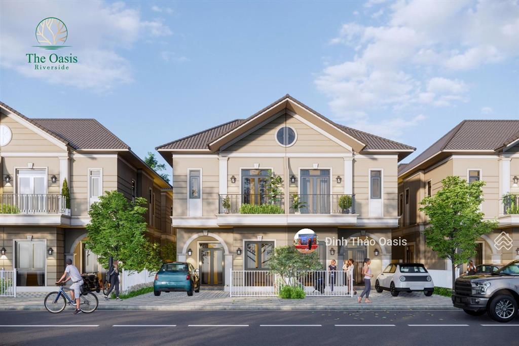 Lần đầu tiên xuất hiện biệt thự ven sông giá f0 chỉ hơn 3 tỷ, khu đẳng cấp tại bình dương