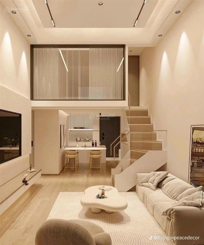 Suất đầu tư căn 1pn duplex, prosper phố đông, thiết kế duplex trần cao 5,5m