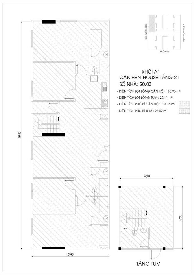 10 căn penthouse giá gốc cđt căn hộ đạt gia residence 4pn 4wc, 2 tầng, 165m2, chỉ từ 5tỷ/căn