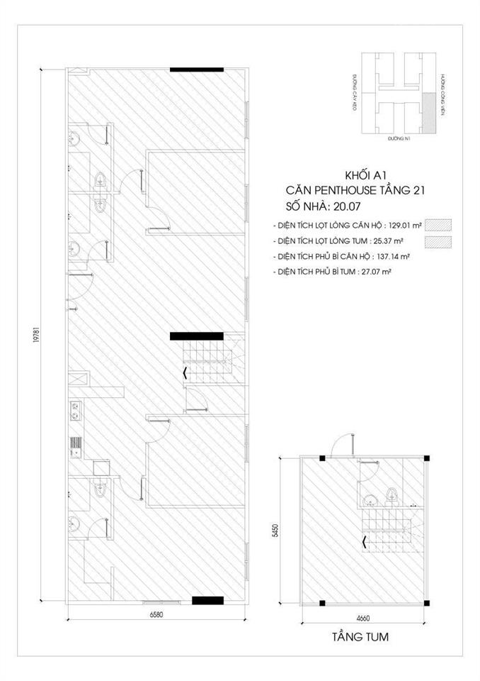 10 căn penthouse giá gốc cđt căn hộ đạt gia residence 4pn 4wc, 2 tầng, 165m2, chỉ từ 5tỷ/căn