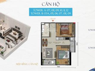 Bán căn citymark residence, 58m2  2pn1wc, kế bên coopmark phú mỹ,  0909 444 ***