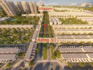 Mặt tiền 3/2 trục bh vinhomes green city, dt 94m2 giá 7.5 tỷ bao hết thuế phí, đường rộng 50 mét