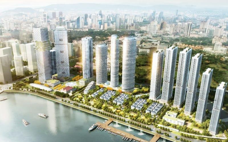 Vic ba son diện tích 225m2 giá 250 tỷ bao thuế phí, trục chính riverside 7 sát tòa gran marina