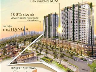 Căn hộ 2pn lumiere midtown giá tốt nhất giỏ hàng sáng nay. giá chỉ 8.4 tỷ. tháp b tầng đẹp
