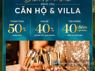 Chính thức nhận booking có hoàn lại dự án maia hồ tràm tòa happy full nội thất kể cả bếp, giường...