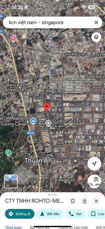 Bán xưởng kcn vsip 2 diện tích 7800m2 giá 78 tỷ