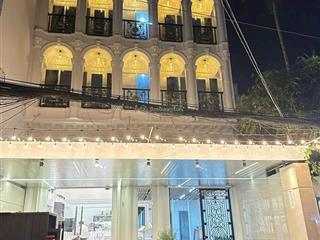 Bán căn hộ dịch vụ ngang 9m x 30m 1 hầm 6 lầu sân thượng giá 52 tỷ