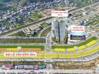 Mở bán shophouse trục đại lộ 58m vân đồn, dt 87,5 xây sẵn 5,5 tầng, ck 6%, giá bán chỉ 7,8 tỷ