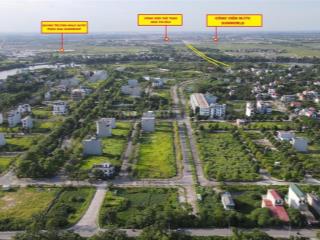 Cc bán lô góc kđt ceo2, cách việt đức 500m, dt 128m2 cách đường đôi 30m, giá bán 53tr/m2