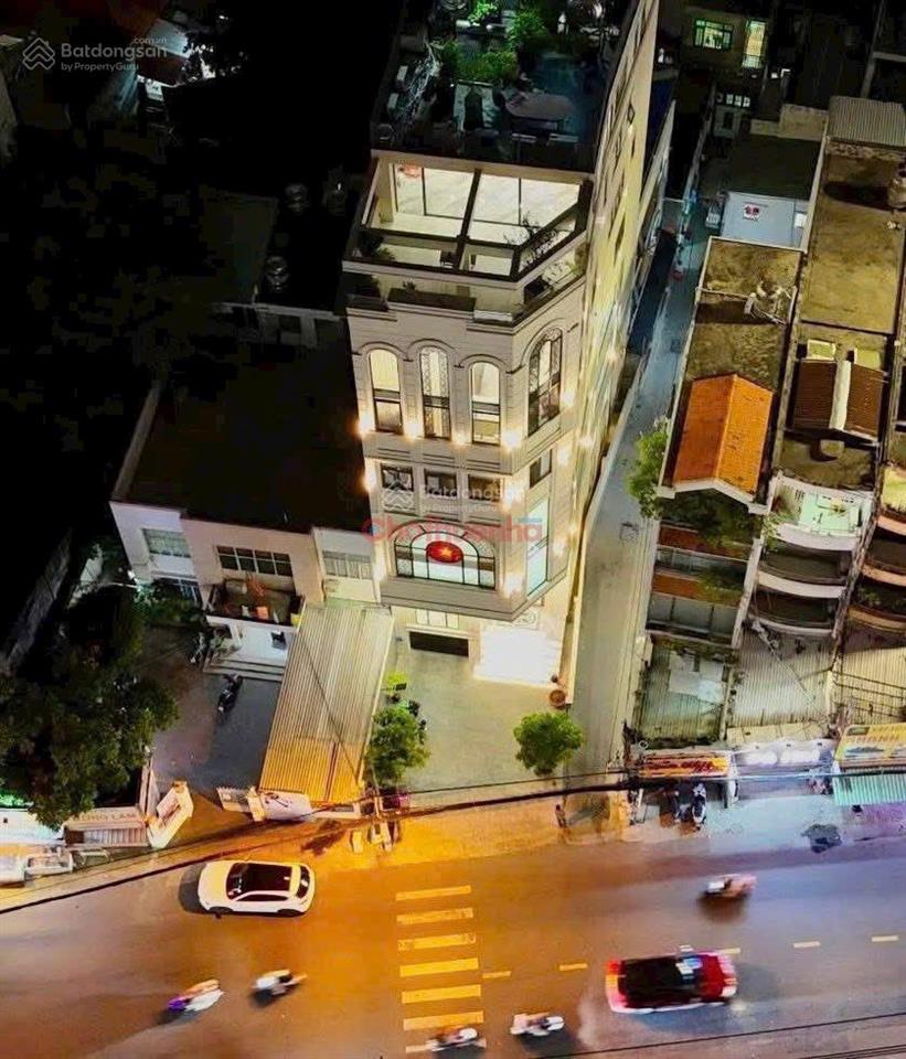 Toà nhà building hạng sang mặt tiền lê quang định  8x24m, cn 183,8m2, hầm 7 tầng. giá 72 tỷ