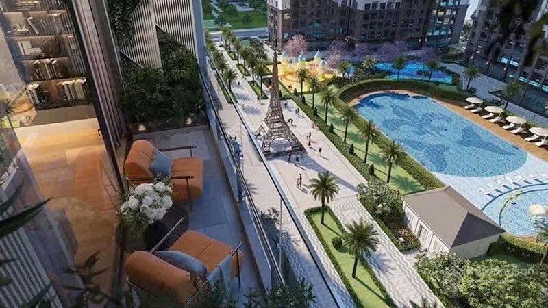 Chính chủ bán 3n 87m2 pr6 trục 10 view bơi 1000m siêu vip hơn 6 tỷ the paris vinhomes ocean park