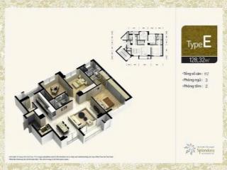 [ home& land] cho thuê căn hộ cao cấp splendora 88m^2 giá rẻ