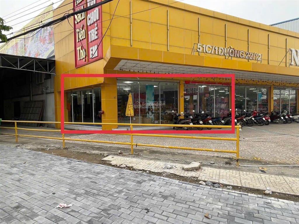 Cho thuê mặt bằng 1000m² mặt tiền đường 22/12, thuận an, vị trí trung tâm, giao thông thuận lợi