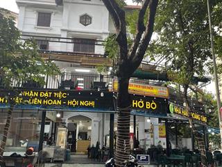 Lô góc biệt thự linh đàm 282m2, 3 mặt thoáng vỉa hè kinh doanh