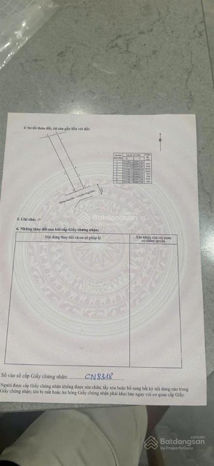 Bán lô đất sau lưng kdt vcn phước long 1 giá chỉ 33tr/m2