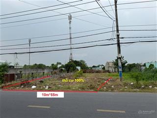 Bán đất mt đường nguyễn kim cương, xã tân thạnh đông, củ chi, 10x55m, 587m², thổ cư 550m². 7,7 tỷ