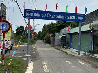 Bán đất mặt tiền xã hòa phú, củ chi ngay kcn đông nam, cách tỉnh lộ 8 chỉ 200m